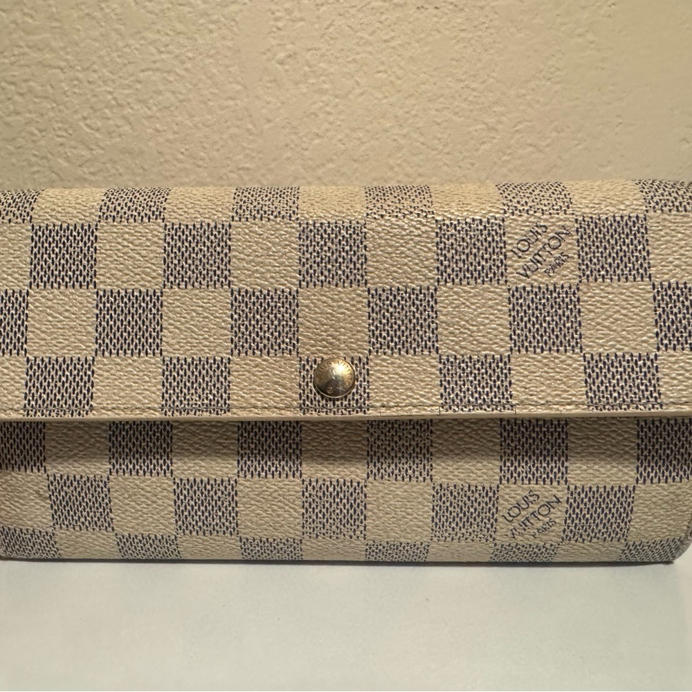 Louis Vuitton Damier Azur Long Wallet